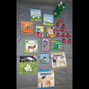Kids books counting phone Duck & Goose vtech Elmo